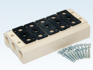 AirTAC亞德客3V、4V系列電磁閥底座