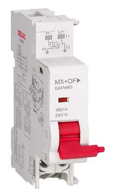 DELIXI德力西DZ47sMO 分勵+輔助脫扣器