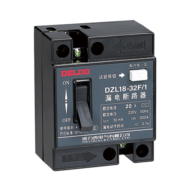 DELIXI德力西DZL18系列熱磁式剩余電流動(dòng)作斷路器