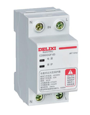 DELIXI德力西CDB6iGQF自復(fù)式過欠壓保護(hù)器