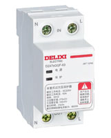 DELIXI德力西DZ47sGQF自復(fù)式過(guò)欠壓保護(hù)器