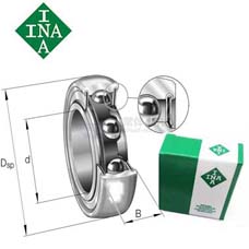INA調(diào)心深溝球軸承SK112-312-KTT-L402/70