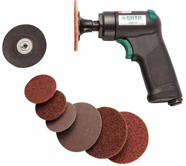 世達工具02521 迷你氣動粗磨機組套