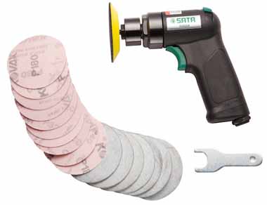 世達工具02522 迷你氣動打磨機組套