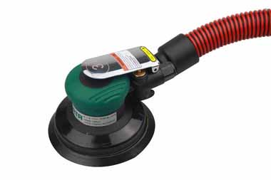 世達工具02662 6"工業(yè)級自吸塵式氣動打磨機（偏心距5MM)