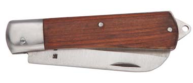 世達工具03109 直刃木柄電工刀70MM