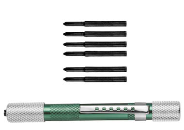 世達工具03142 6件十字、花形迷你螺絲批組套