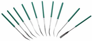 世達工具03805 10件套金剛石異型什錦銼3x140MM