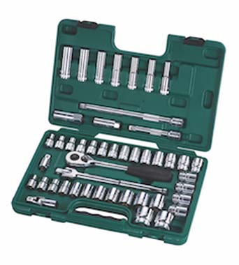 世達(dá)工具09006  46件12.5MM系列公英制套筒組套