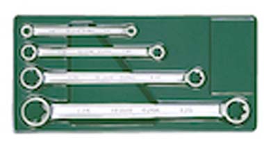 世達(dá)工具09012  4件全拋光花形扳手組套