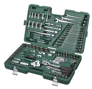 世達工具09014G 120+8件6.3x10x12.5MM系列汽車維修綜合組套