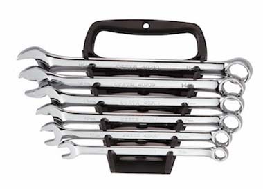 世達工具09018  6件全拋光兩用扳手組套