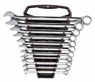 世達(dá)工具09022  11件全拋光兩用扳手組套