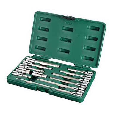 世達(dá)工具09055  12件汽車(chē)維修專(zhuān)用旋具套筒組套