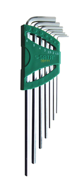 世達(dá)工具09111 7件特長(zhǎng)內(nèi)六角扳手組套