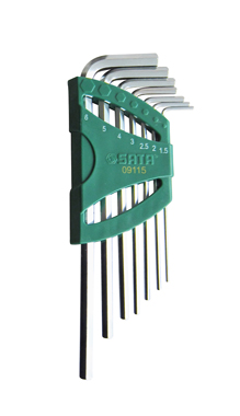 世達(dá)工具09115 7件加長(zhǎng)內(nèi)六角扳手組套