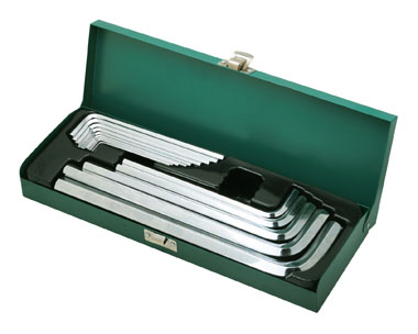 世達(dá)工具09143 14件加長(zhǎng)內(nèi)六角扳手組套