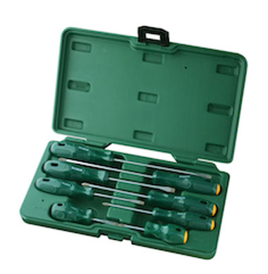 世達(dá)工具09306 8件A系列一字、十字螺絲批組套