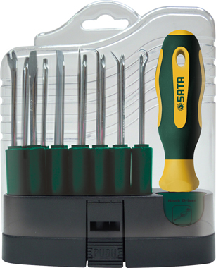 世達(dá)工具09346 16件可換頭螺絲批組套