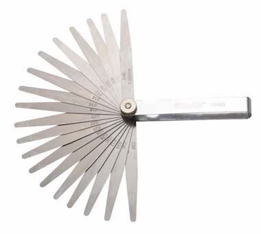 世達(dá)工具09405 23件套公英制塞尺0.02-1.00MM