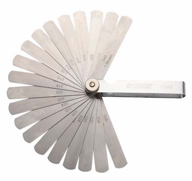 世達工具09407 32件套公英制塞尺0.02-1.00MM