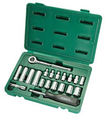 世達(dá)工具09522  20件6.3MM系列套筒組套