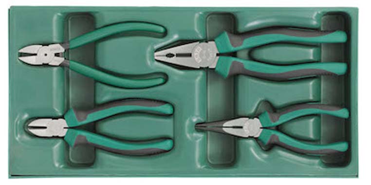 世達工具09912    工具托組套-4件鉗子