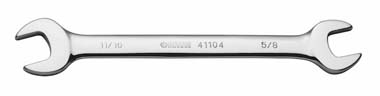 世達(dá)工具41105  英制全拋光雙開(kāi)口扳手11/16"x3/4"