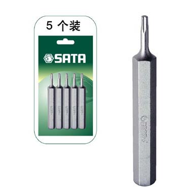 世達(dá)工具59536 5件套8MM系列70MM長花形旋具頭T30
