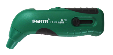 世達(dá)工具62701 2合1輪胎胎壓計(jì)