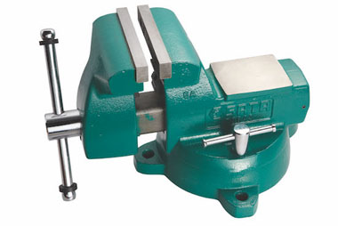 世達(dá)工具70843 重型方鋼臺(tái)虎鉗6"