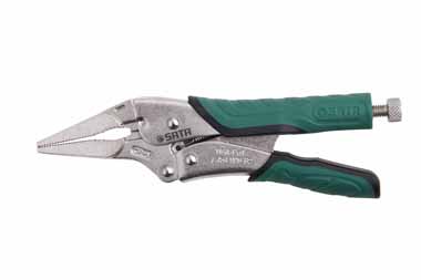 世達(dá)工具71305 尖嘴帶刃快速釋放大力鉗6"