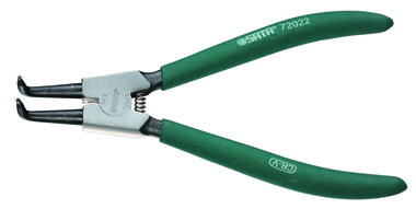 世達(dá)工具72022 德式軸用曲口卡簧鉗7"