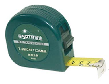 世達工具91321 凱銳系列公英制鋼卷尺3.5M/12FTx16MM