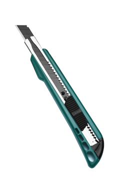 世達工具93426 塑柄推扭美工刀13節(jié)9X80MM