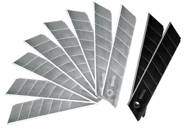 世達(dá)工具93438 10件套美工刀刀片7節(jié)25*125MM