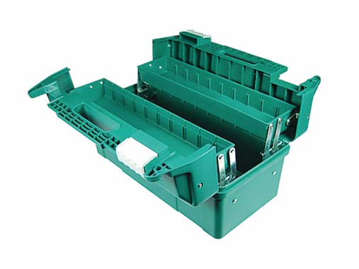 世達工具95166    三翻斗塑料工具箱17”
