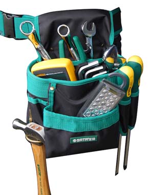 世達(dá)工具95212  6袋式組合工具腰包