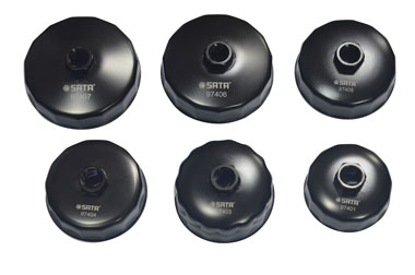 世達工具97401 帽式濾清器扳手65MM,14邊