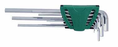 世達工具09103 9件特長內(nèi)六角扳手組套