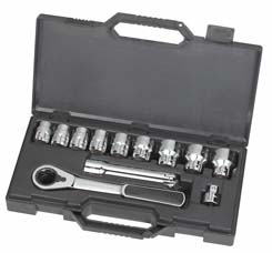 世達(dá)工具09133  12件30MM系列穿透式套筒組套