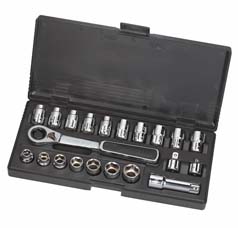 世達工具09134  21件20MM系列穿透式套筒組套