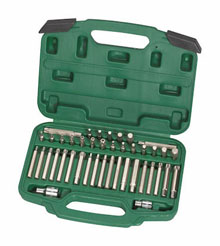 世達(dá)工具09327 42件8MM系列旋具頭組套