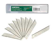 世達工具93436 10件套美工刀刀片8節(jié)18x100MM