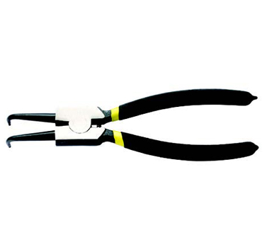 STANLEY史丹利工具 德式軸用彎嘴卡簧鉗