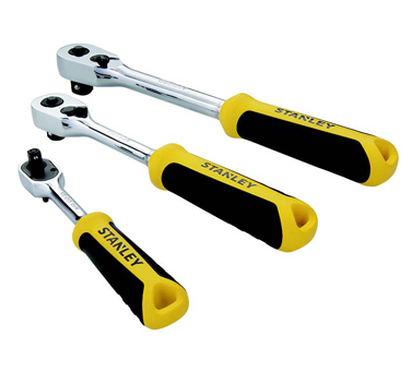 STANLEY史丹利工具 專(zhuān)業(yè)型雙色柄棘輪扳手