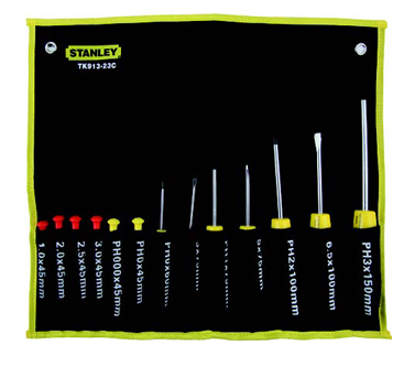 STANLEY史丹利工具TK913-23 13件螺絲批套裝