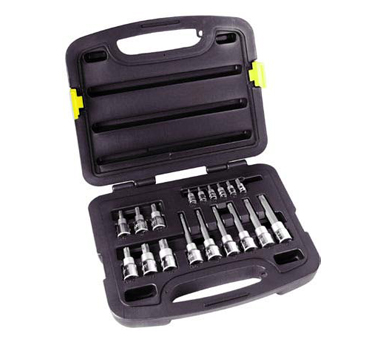 STANLEY史丹利工具91-941-22 18件套6.3MM,12.5MM系列花形旋具套筒組套