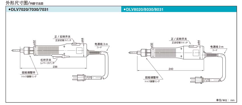 NITTO日東電動螺絲刀DLV8000